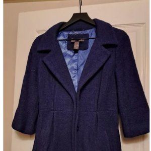 Purple Petite Pea Coat